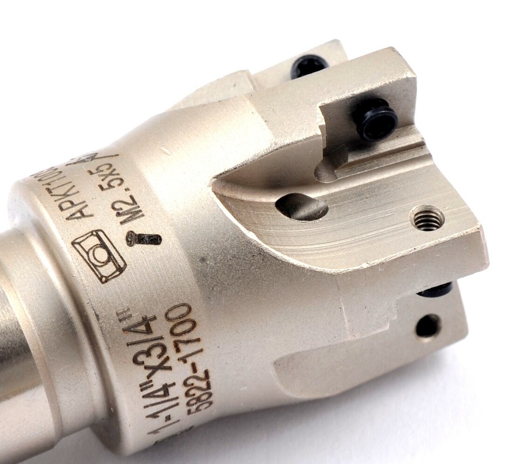 1-1/4" SQUARE SHOULDER COOLANT-THRU INDEXABLE END MILL (5822-1700)