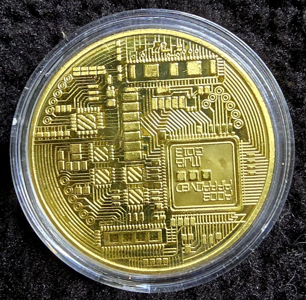 Geniune Bitcoin In Protective Case