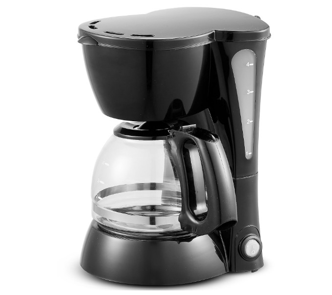 4-Cup Compact Brew & Drip Coffee Maker with Warming Plate