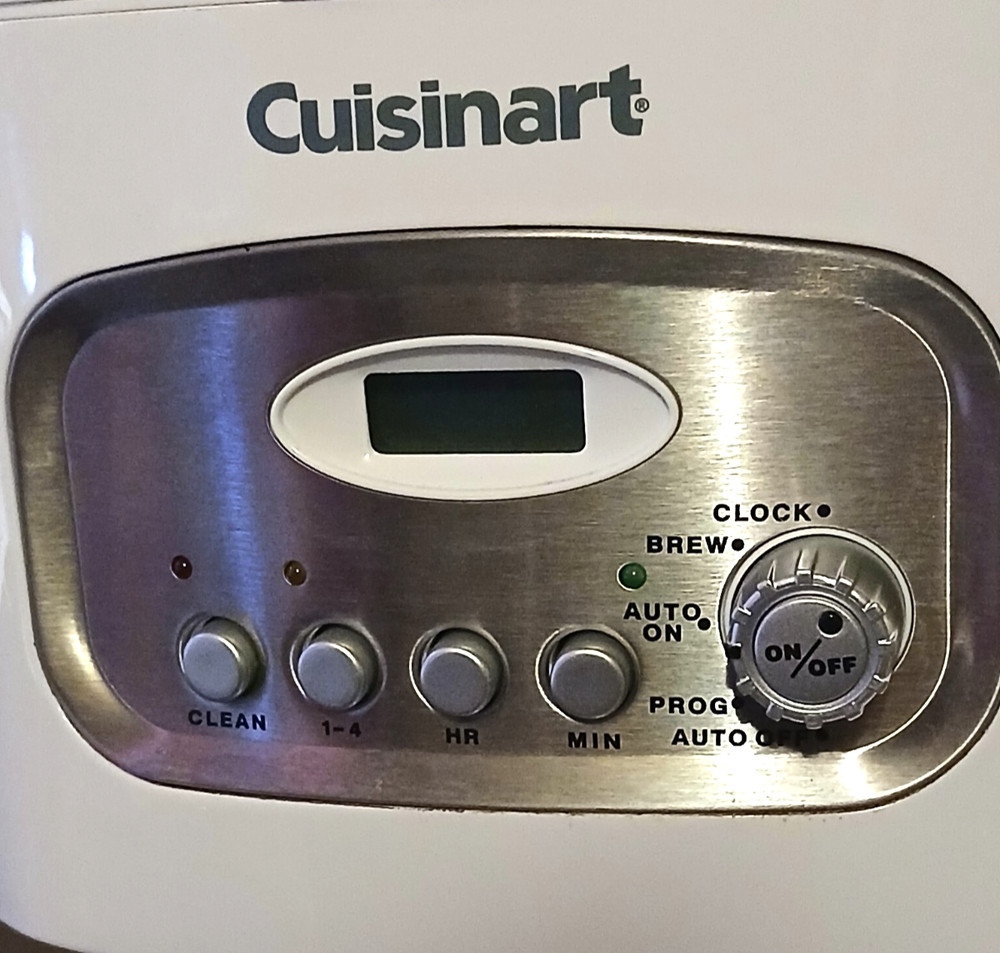 Cuisinart 12-Cup Programmable Coffee Maker Self Cleaning Model DCC-1100