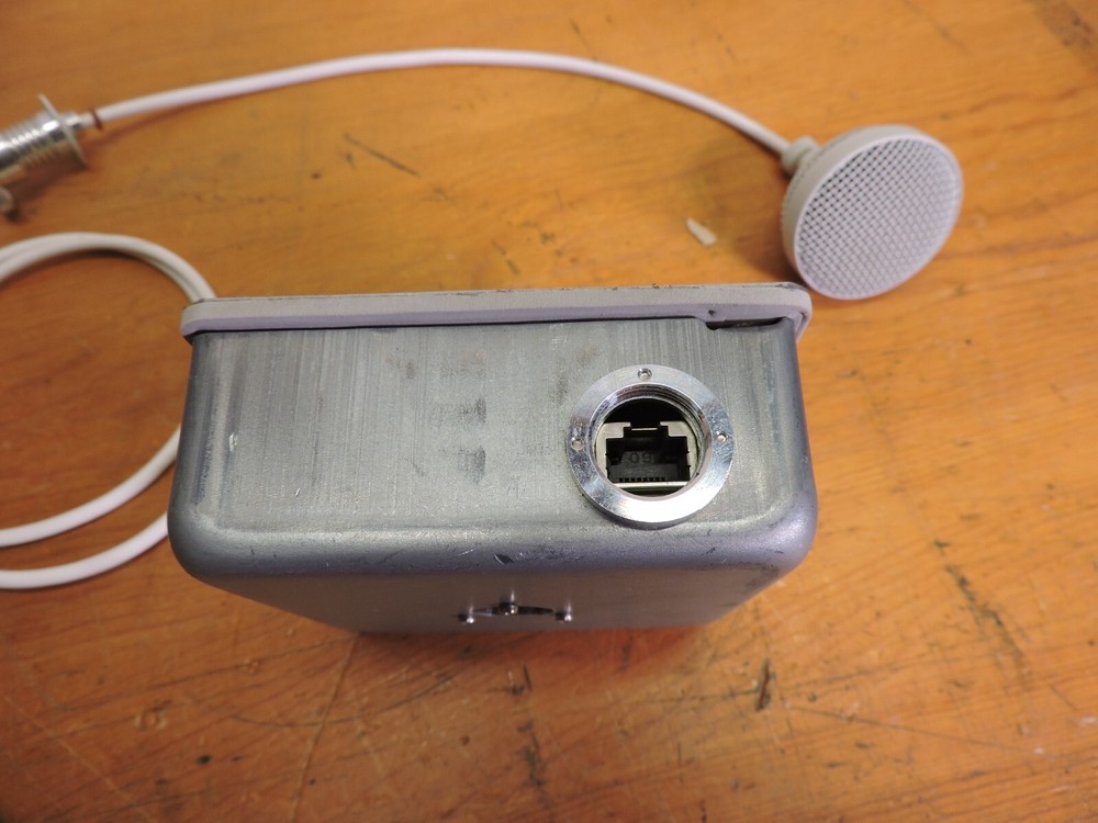 Audex M3 Tri-Element Hanging Ceiling Microphone with 4' Cable Tested working