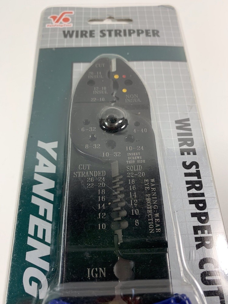 Wire Stripper Cutter Electrical Installer Industrial Pro Heavy Duty￼