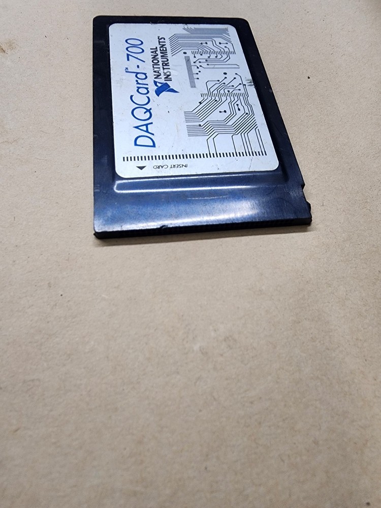 National Instruments DAQCard-700 NI DAQ Card PCMCIA, Analog Input, Multifunction