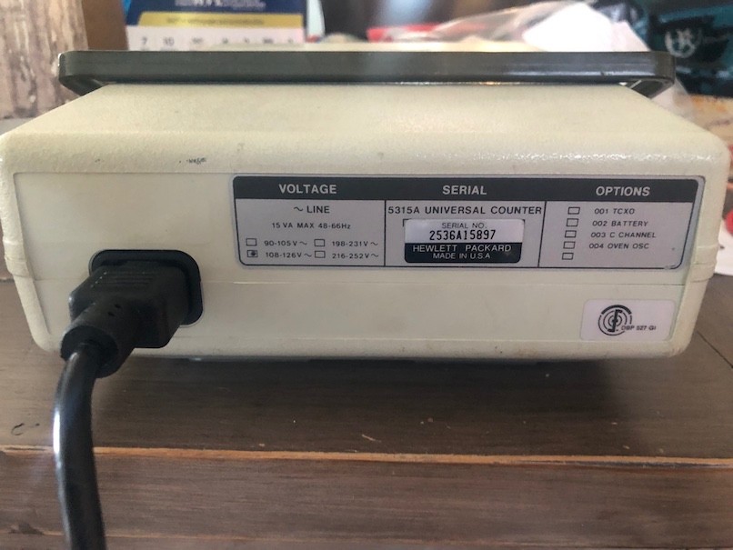HP 5315A Universal Counter