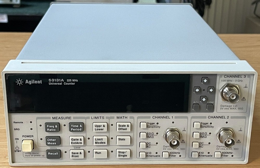 Agilent 53131A, universal counter
