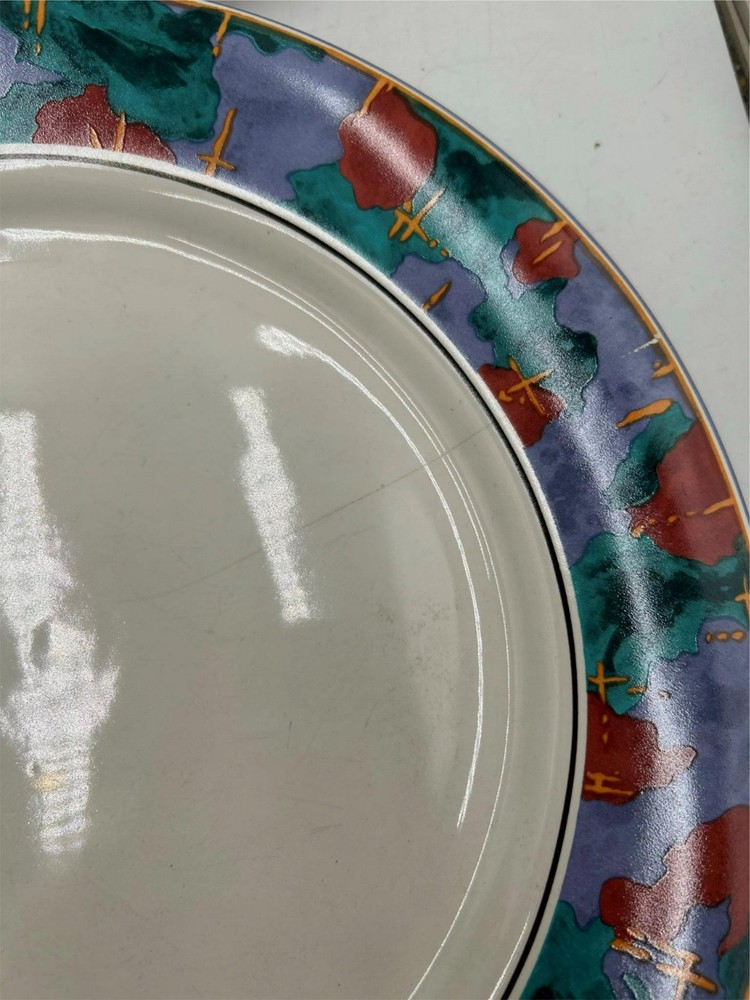 4) SANGO SPRING JEWEL DINNER PLATES **READ**