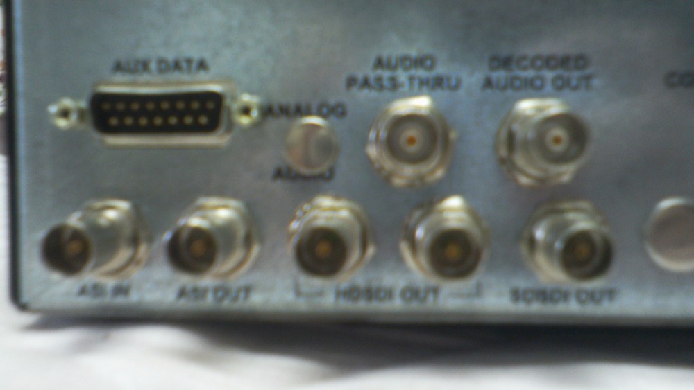 TIERNAN HD4040 HD/SD HD-SDI IRD High Definition Mpeg-2 Video Decoder