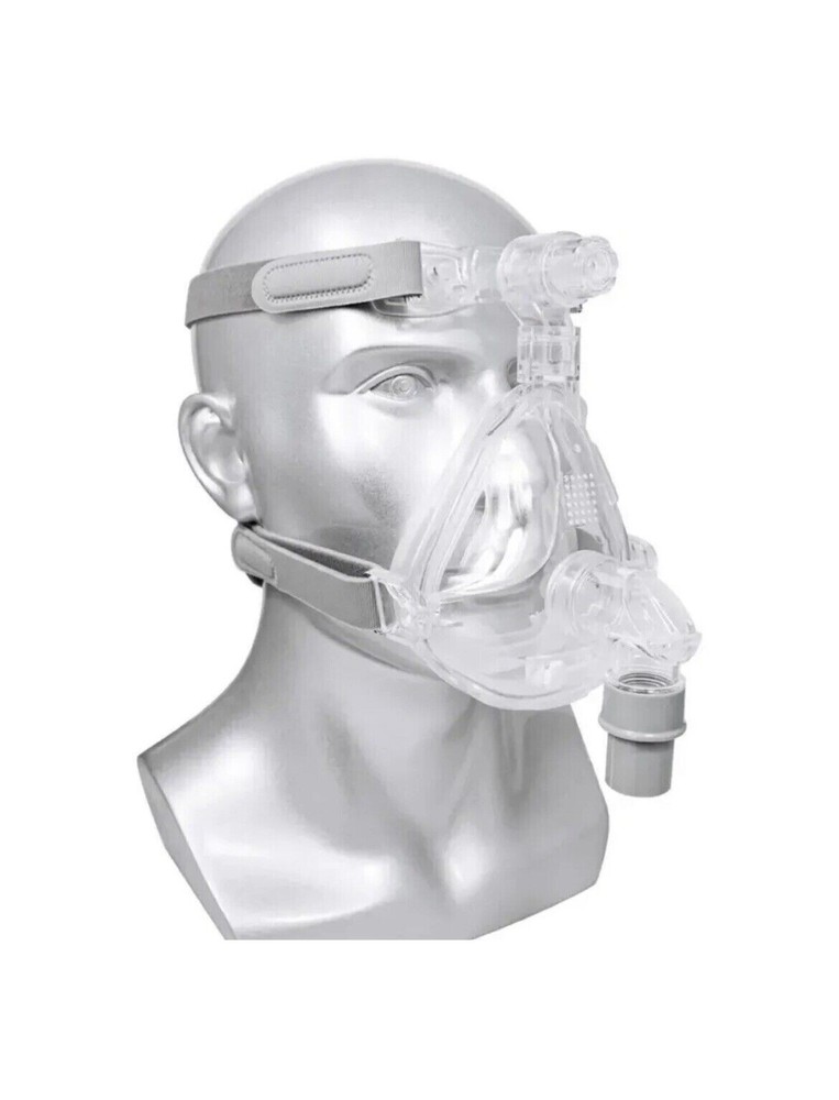Full Face Mask with Headgear Adjustable for Sleep Apnea SIZE MEDIUM