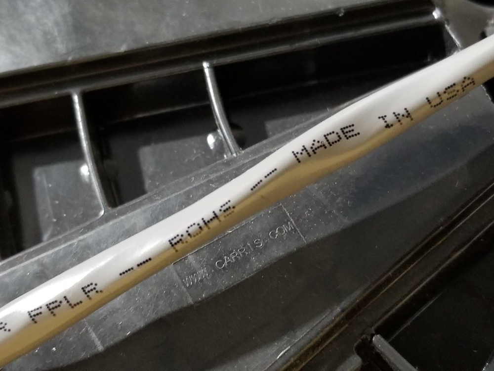 Carol E2062S 12/2C Shielded Audio/Communications/Security Cable Riser Gray /50ft