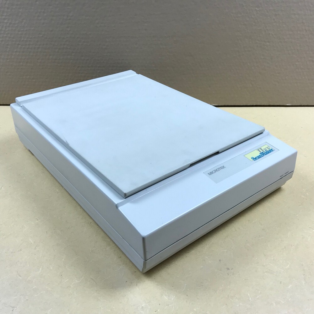 Microtek ScanMaker - powers up - FOR PARTS or FOR DISPLAY - scanner rare vintage