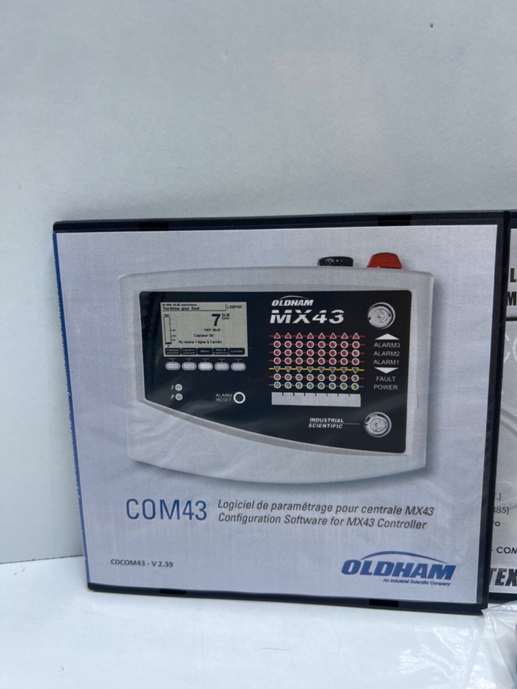 OLDHAM , COM43 software for MX43 ,Analog and Digital MX43 controller user manual
