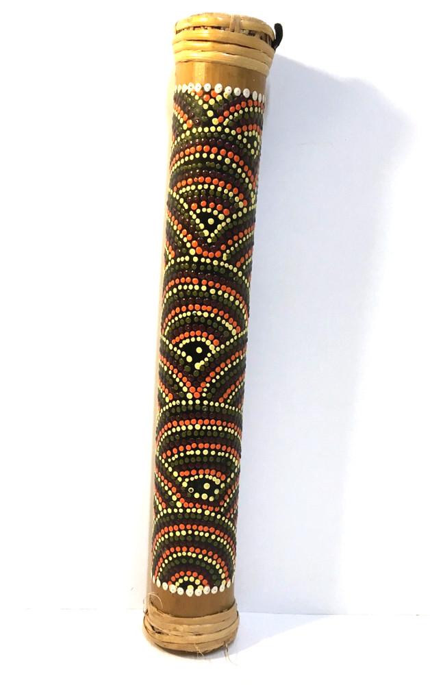 Handcrafted Rain Stick Musical Instrument – 16"