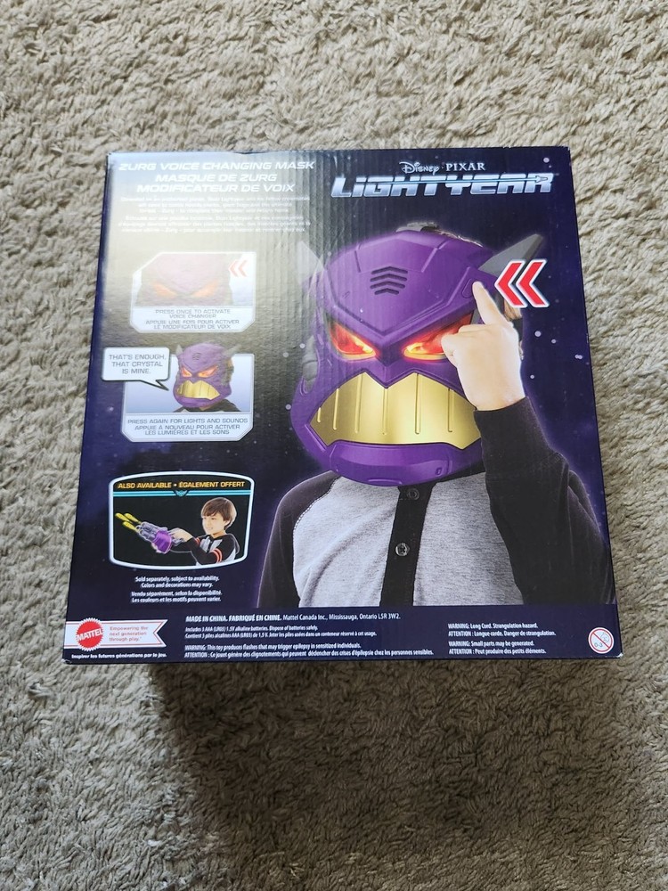 Zurg Voice Changing Mask - NEW & UNOPENED