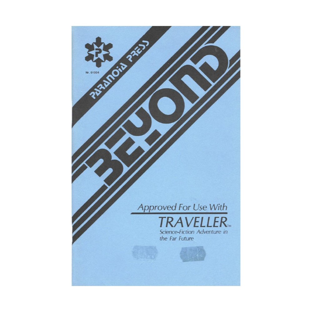 Paranoia Press Traveller Beyond VG+