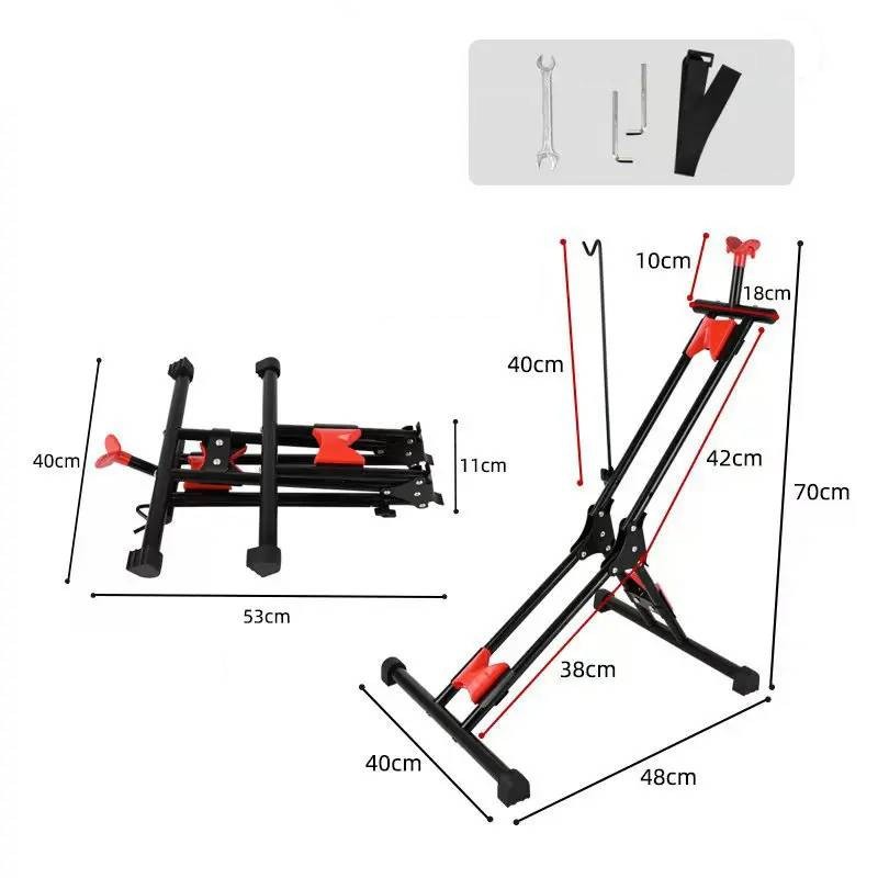 ROXAR multifunctional folding bike stand for servicing and display