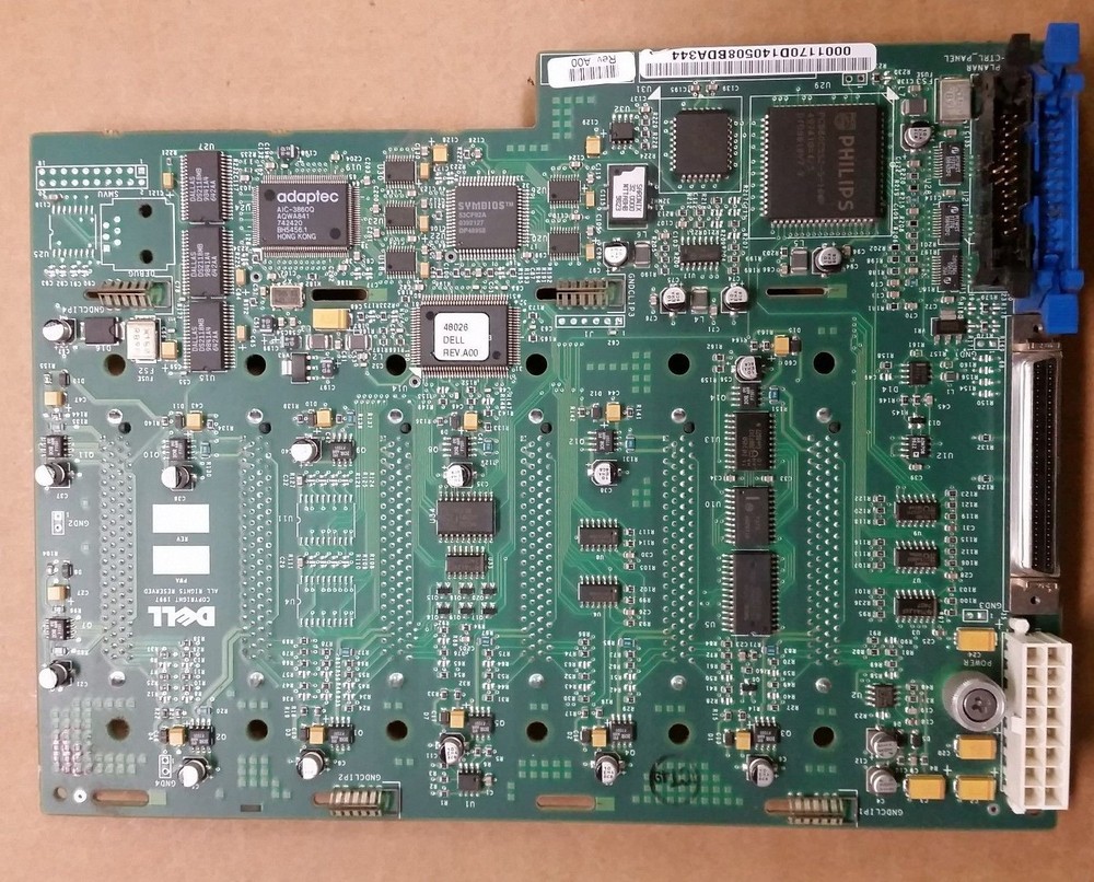 Dell PWB 94169 0001170D 1170D Poweredge Backplane Board
