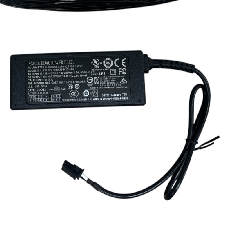 New Kronos Power Adapter for External Outlet Time clock Intouch STD 8610002-001