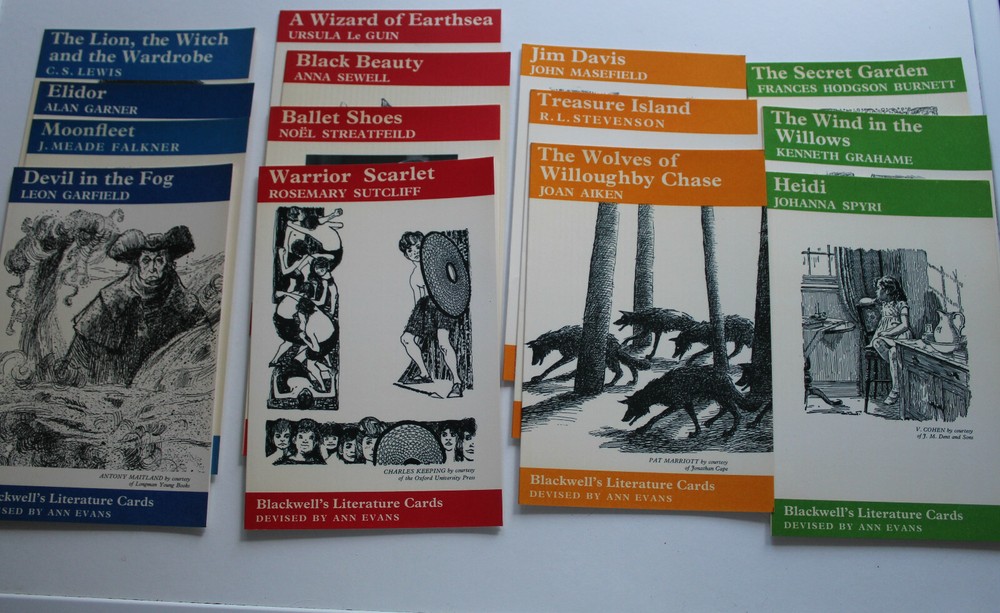 Blackwell's Literature Cards - Devised by Ann Evans