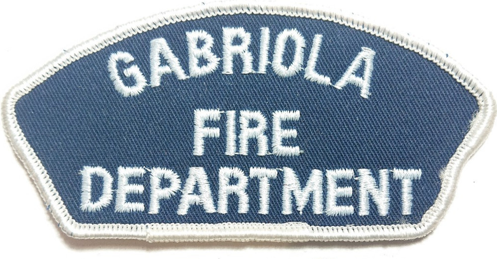 Gabriola Fire Department Patch Badge Crest
