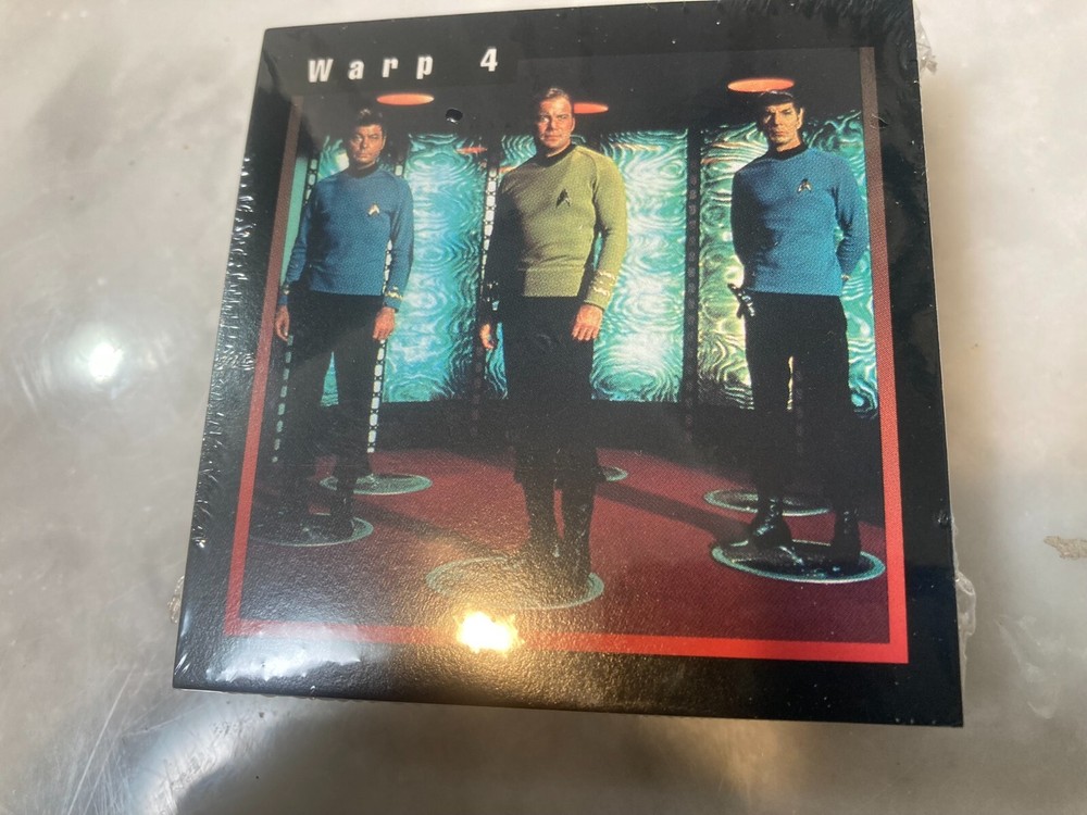 1992 Star Trek The Game Replacement Game Warp 4  NEW
