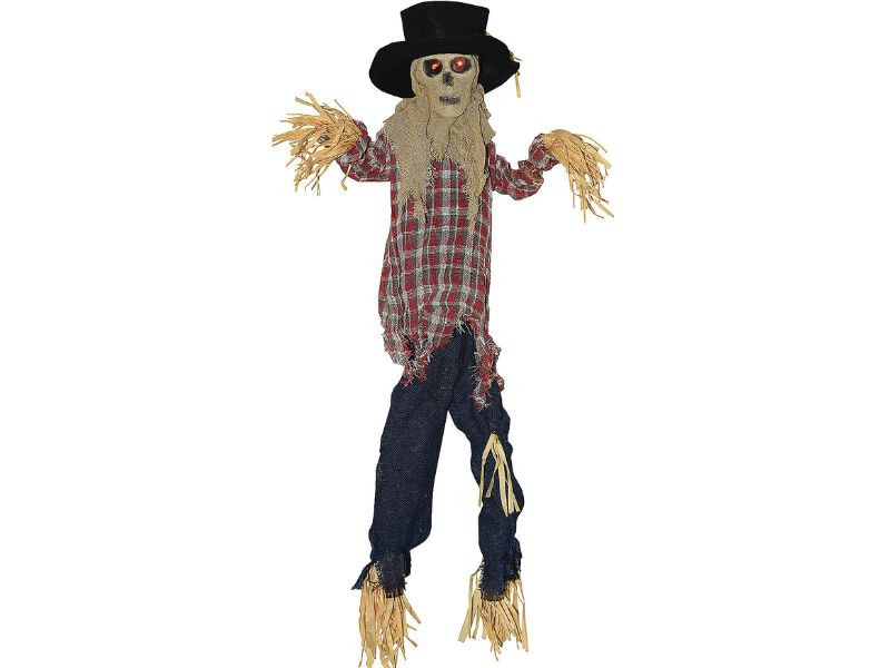 Kicking Scarecrow Animated Prop