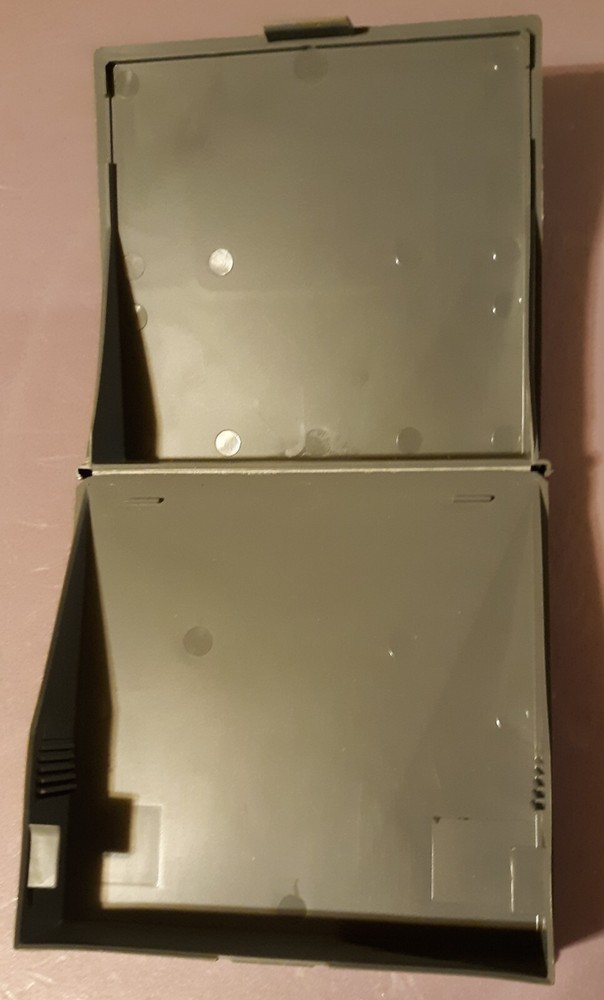 Vintage 5.25" Datalife Floppy Diskette Hard Storage Library Case Apple,IBM,Atari