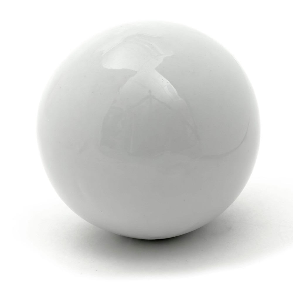 3" White Porcelain Decorative Ball Set