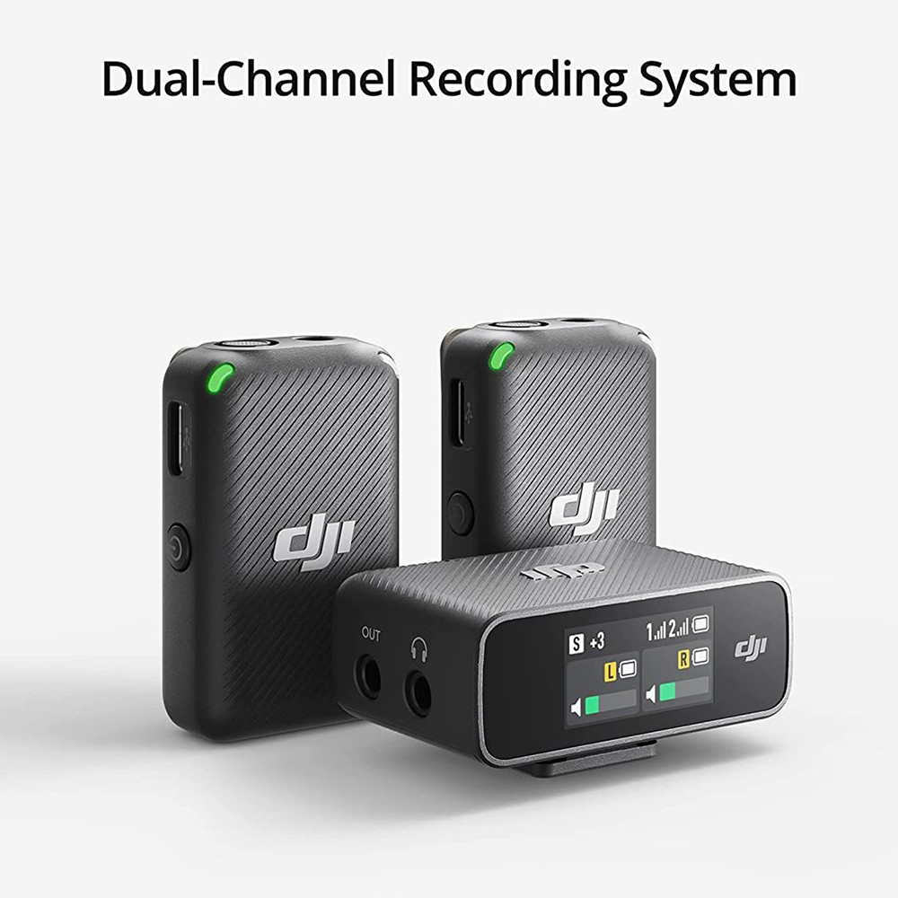 DJI Mic Wireless Microphone System and Audio Recorder - Open Box