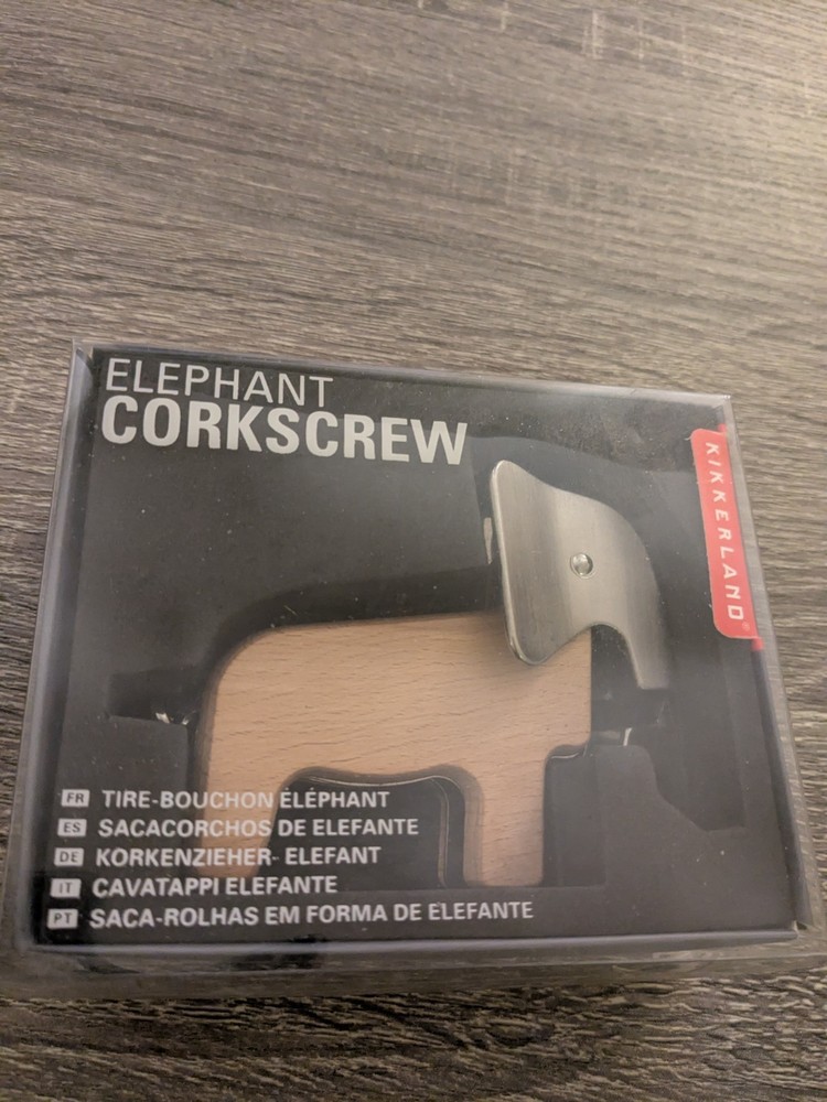 Kikkerland Elephant Corkscrew