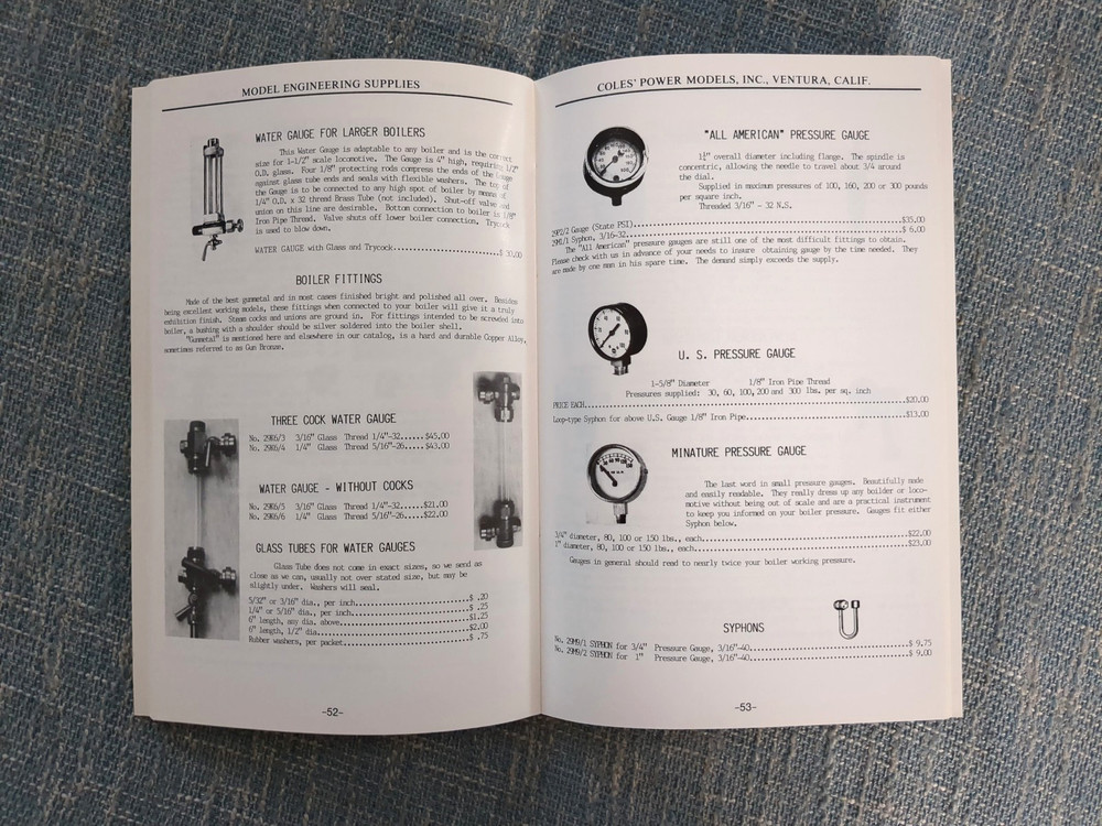 Coles' Power Models, Inc. Catalog 25, 1985, paperback