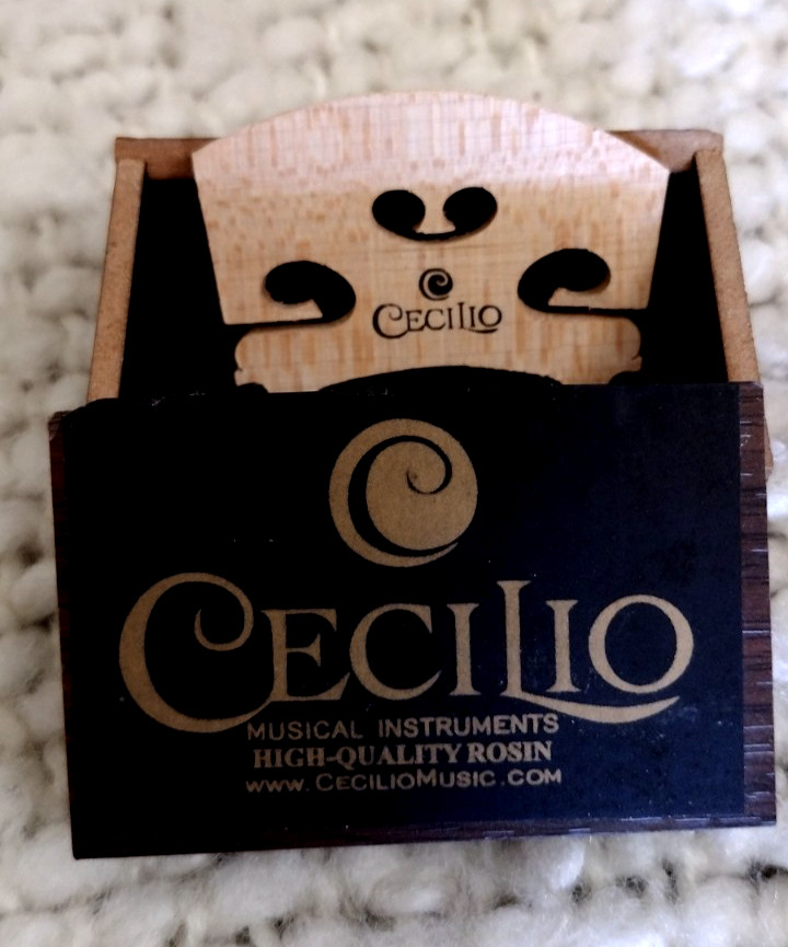 Cecilio Violin 4/4 CVN - 200 + Bow, Bridge, Shoulder Rest, Strings, Rosin & Pipe