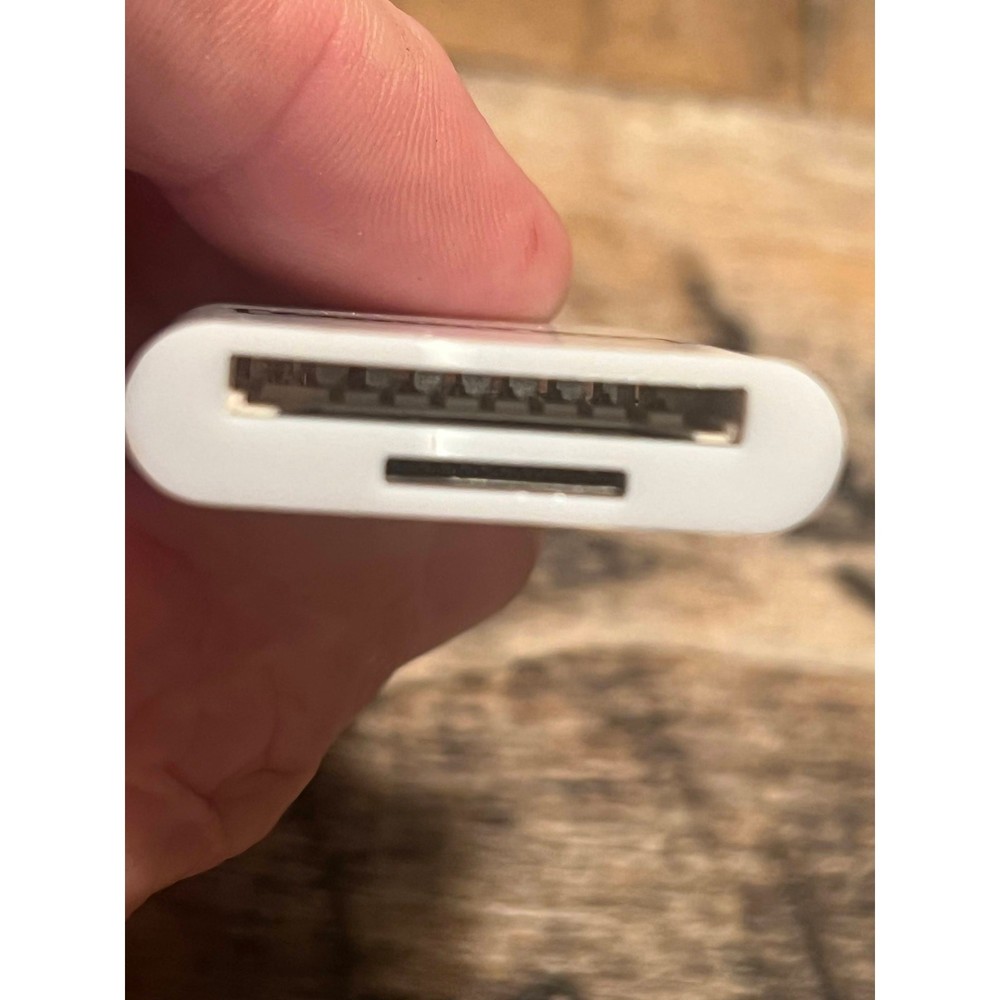 Moultrie Lightning SD Card Reader for iPhone iPad Trail Camera Adapter