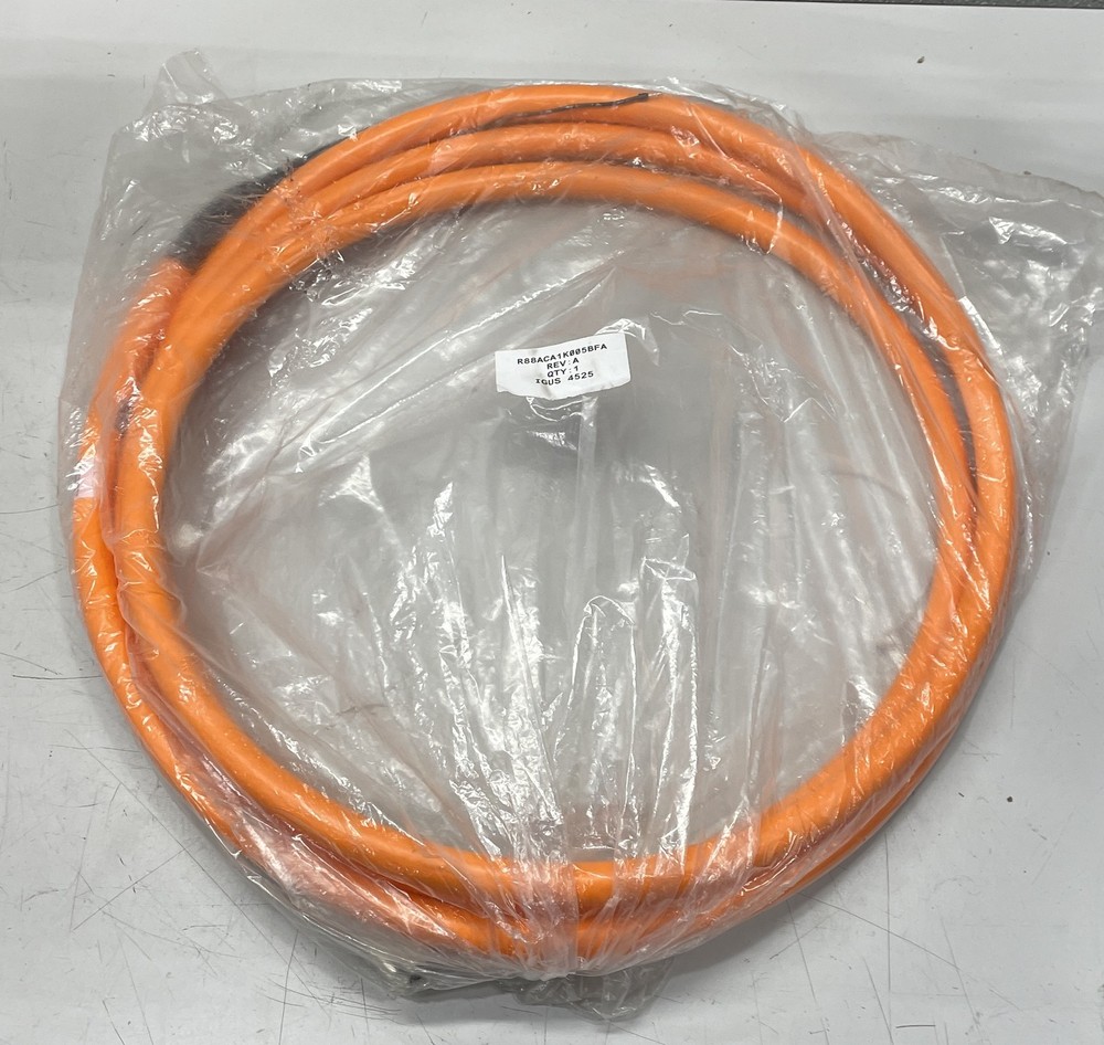 Omron 1S High Flex Pwr/B Cable 5m Orange