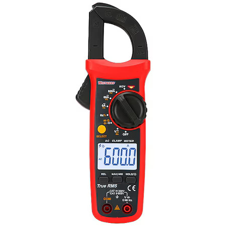 Westward 800Hc2 Digitalclampmeter, Trms, 600A, 600Vac