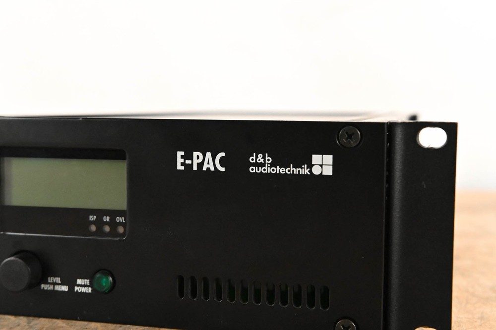 d&b audiotechnik E-PAC Single-Channel Power Amplifier Controller CG01V51