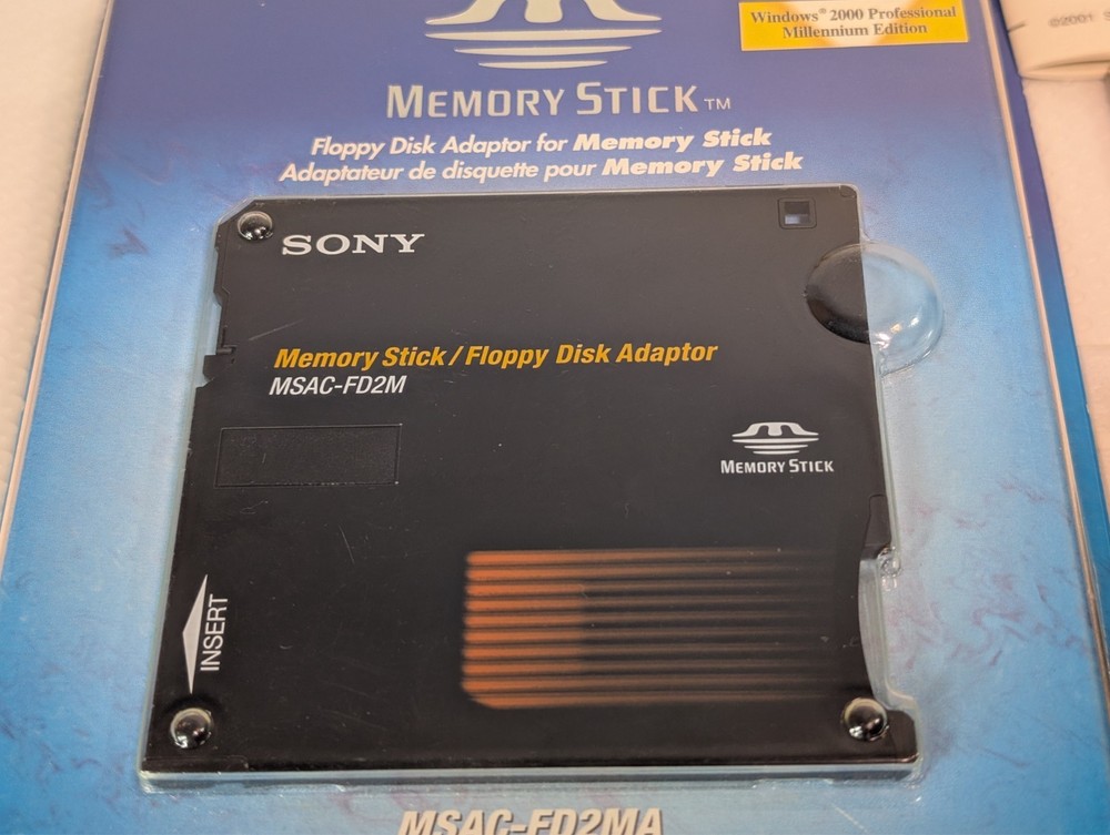 Sony MSACFD2M Floppy Disc Interface Adapter for Memory Stick (MSAC-FD2MA)