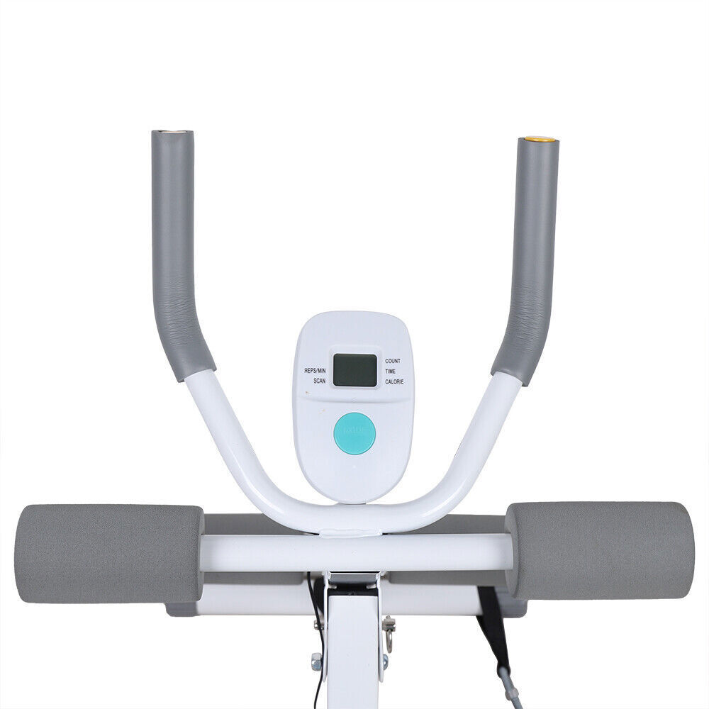 Sit-up Bench Exerciser Ab Trainer Abdominal Workout Machine Height Adjustable
