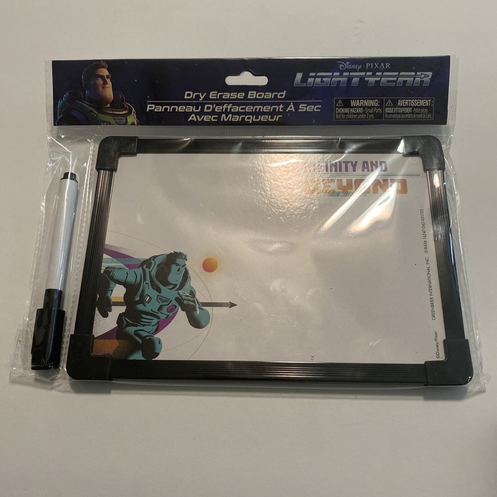 Disney Lightyear Dry Erase Board