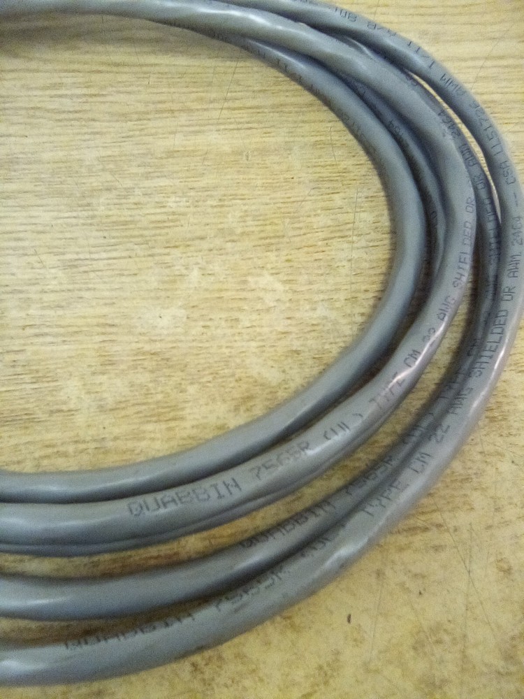 Quabbin 7565R CM 22 AEG Shielded Cable 10'