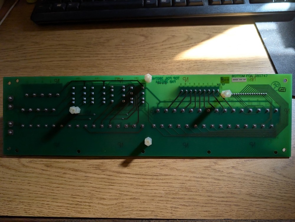 ABB 380742 RELAY TERMINAL BOARD