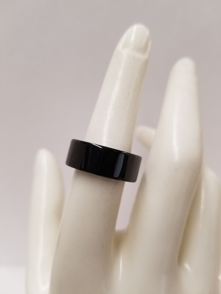 Smart Ring Fitness Tracker/Sleep Tracker Bluetooth Black Tone Size 7