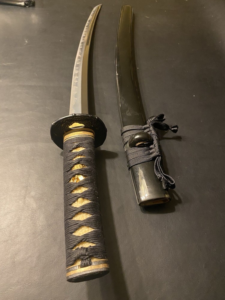Hanwei Bamboo Mat Wakizashi Katana