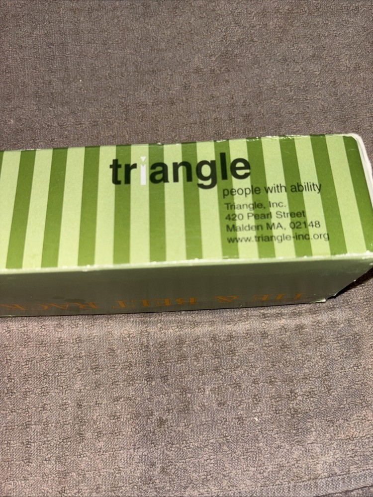 Triangle People With Ability-Tie&Belt Rack