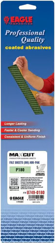 Eagle Abrasives Maxcut S-Tack File Sheets