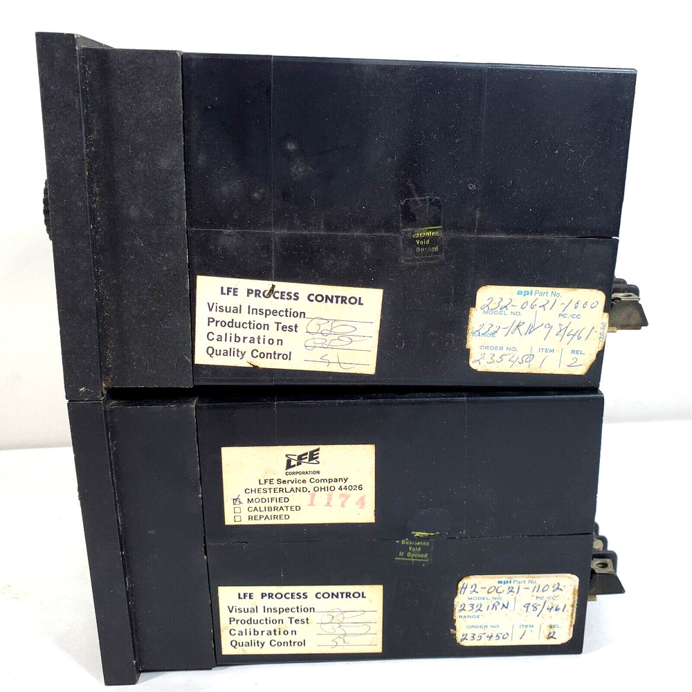 LFE Temperature Controller 0232 0-500 (C2#9) Ware Used