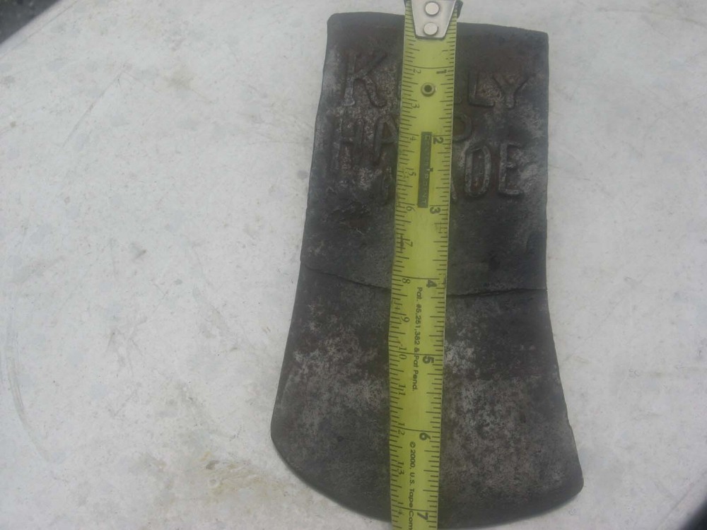 KELLY HAND MADE AXE RAISED LETTERS