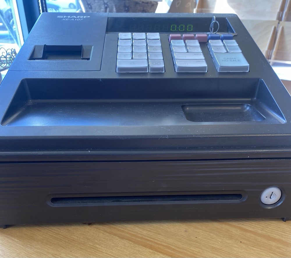 Sharp XE-A107 Cash Register Used - Great Condition