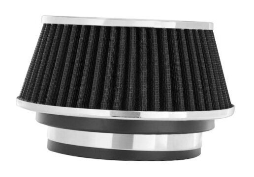 Universal Clamp-On Air Filter: High Performance, Washable Filter: Round