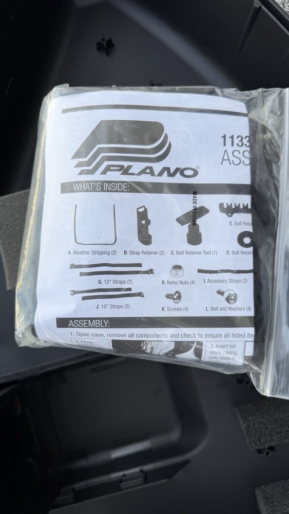 Plano Manta Hard Crossbow Case Black 1133