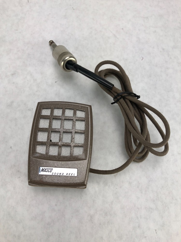 Masco Sound Reel Microphone Mic